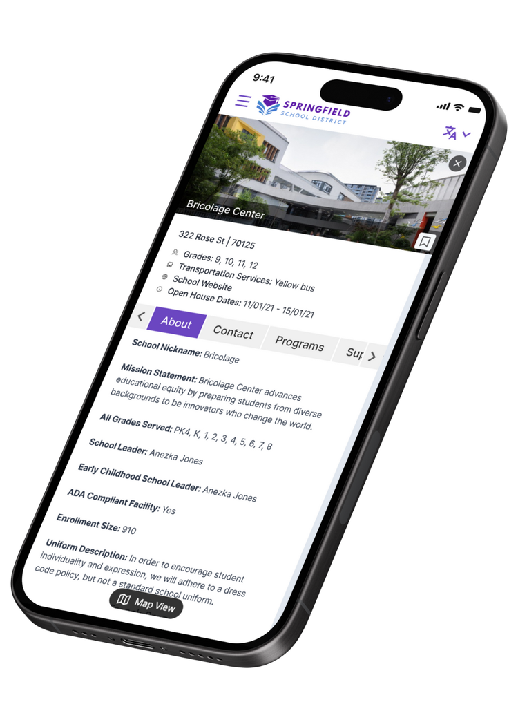 screenshot of Avela Suite